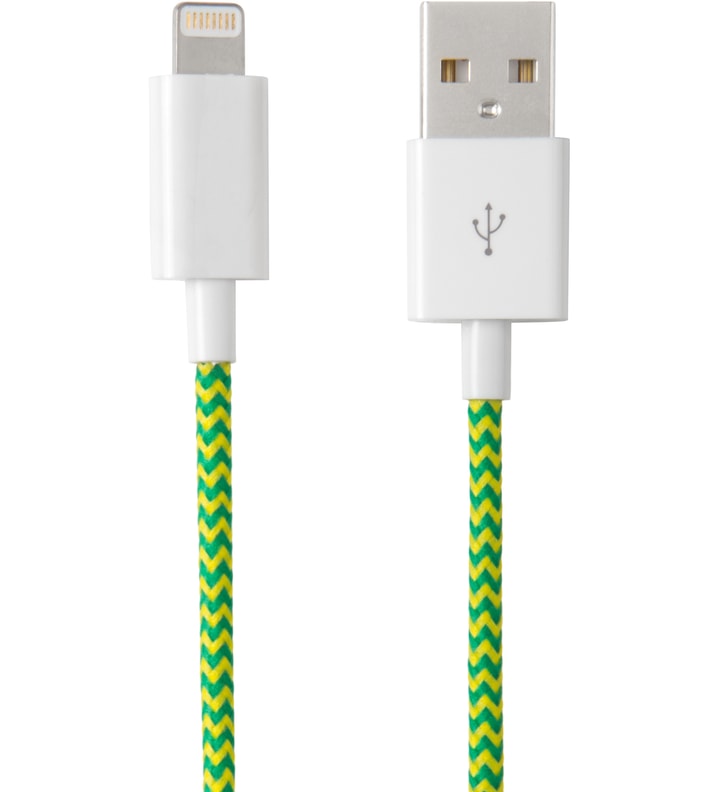 Green Yellow Fluorescent Lightning Collective Cable Placeholder Image