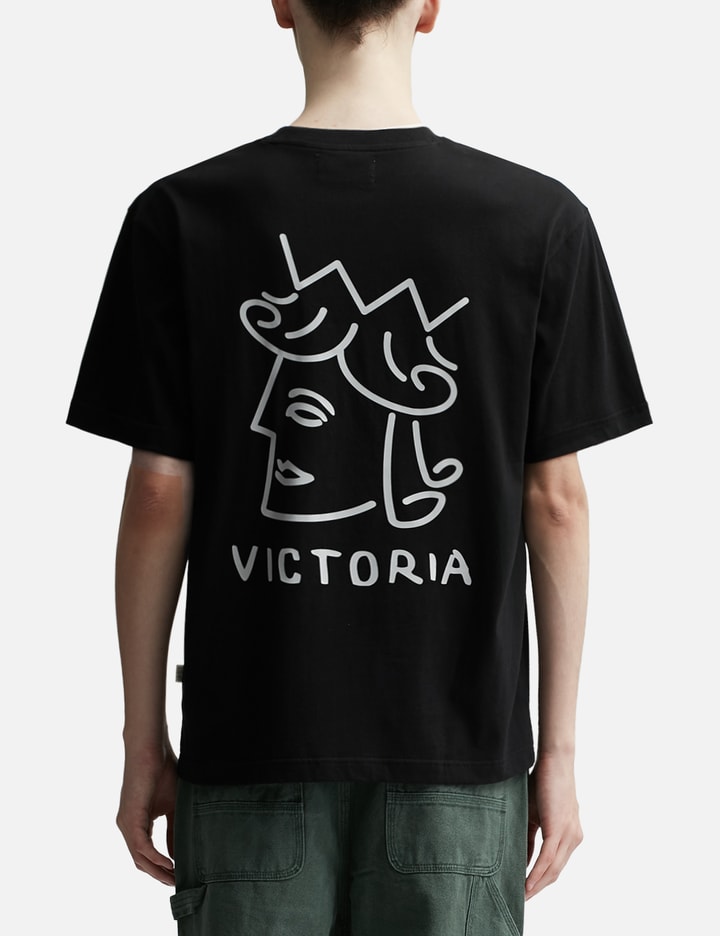 Shop Victoria Queenhead Logo T-shirt In Black