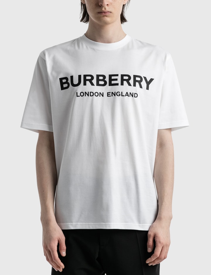 Burberry - Logo Print Cotton T-shirt | HBX - Globally Curated Fashion and  Lifestyle by Hypebeast