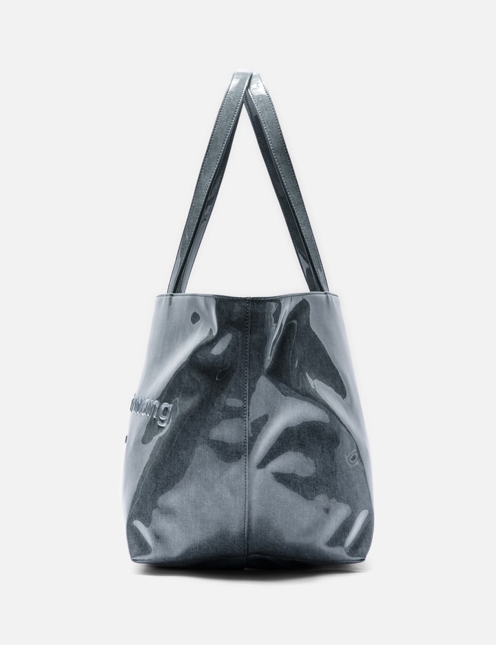 알렉산더왕 Lacquered Denim Punch Large Tote