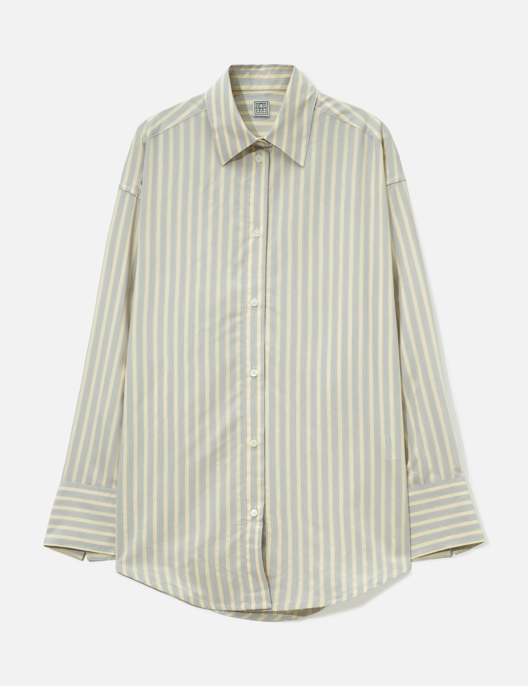 Oversized Striped Shirt view 7
