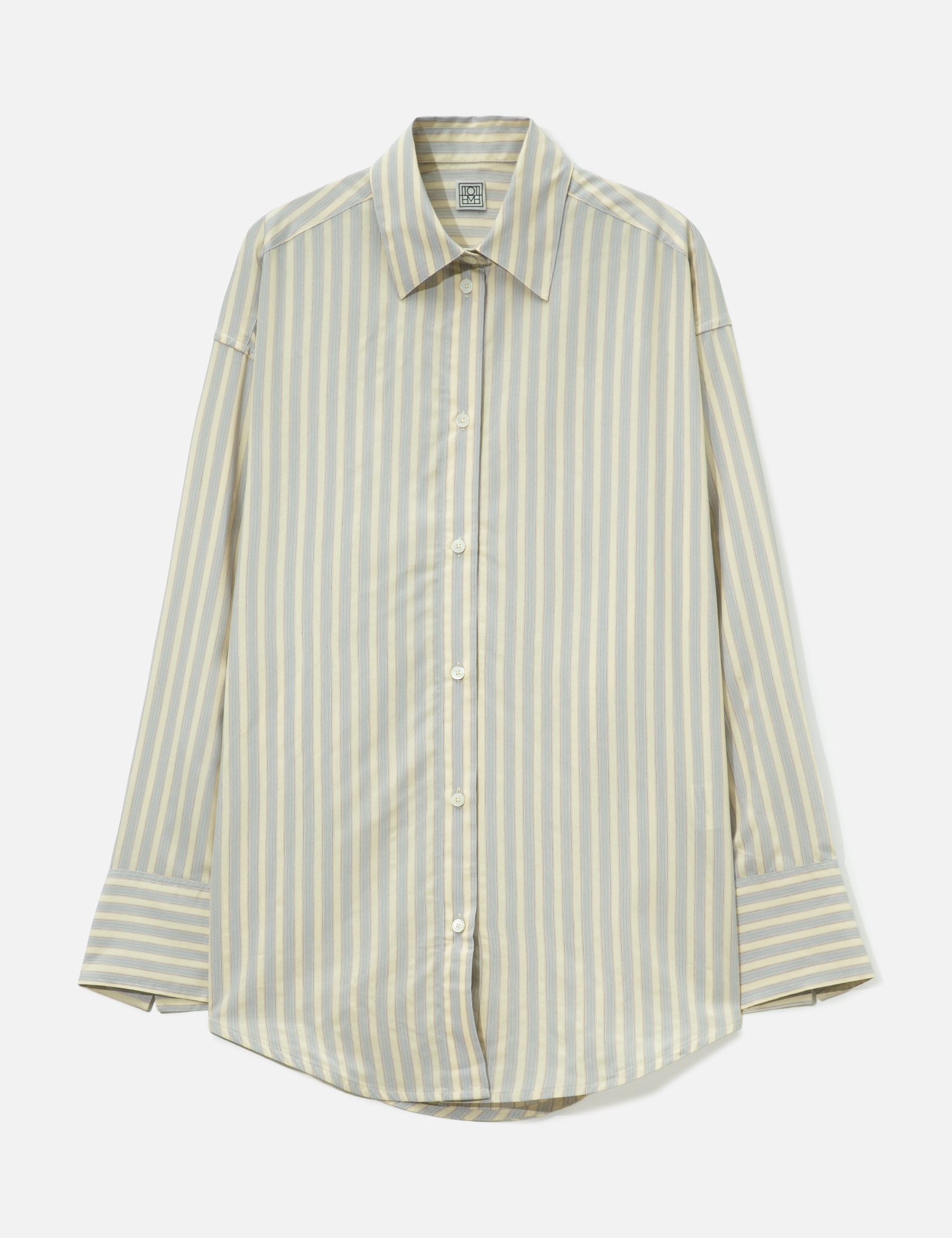 Oversized Striped Shirt view 16