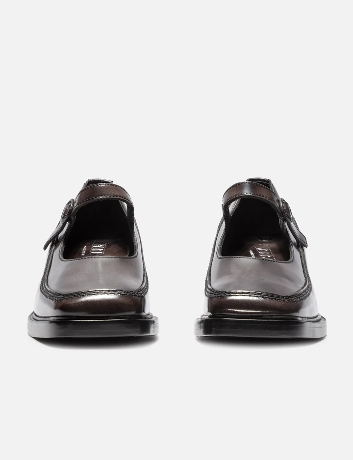 Sio Heeled Mary Jane Loafers Placeholder Image