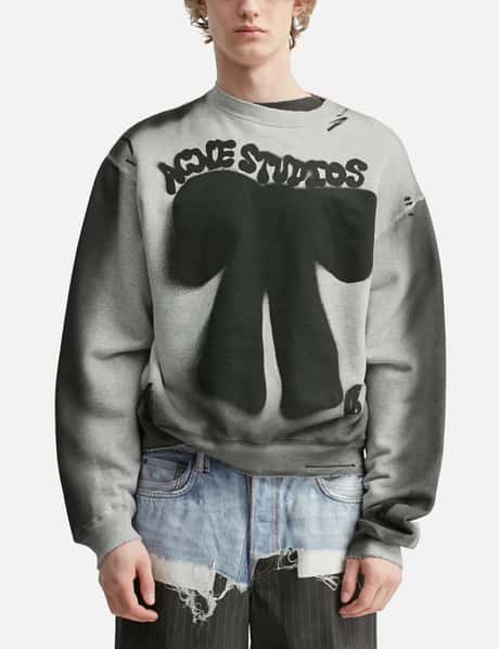 Sprayed Logo Sweatshirt view 10