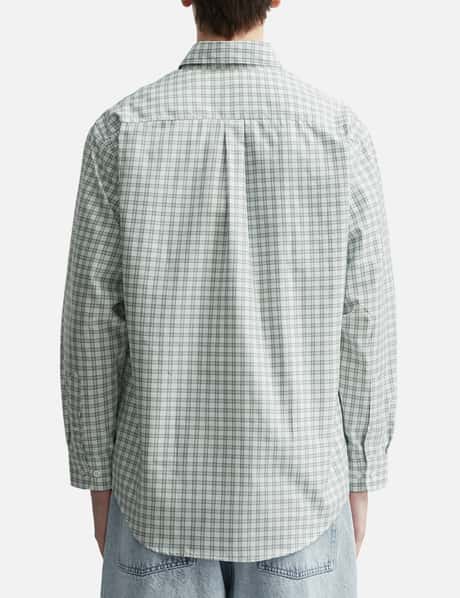 Chemise Carreaux Slogan Rose view 12