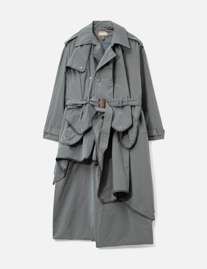 Draped Umbrella Trenchcoat Placeholder Image