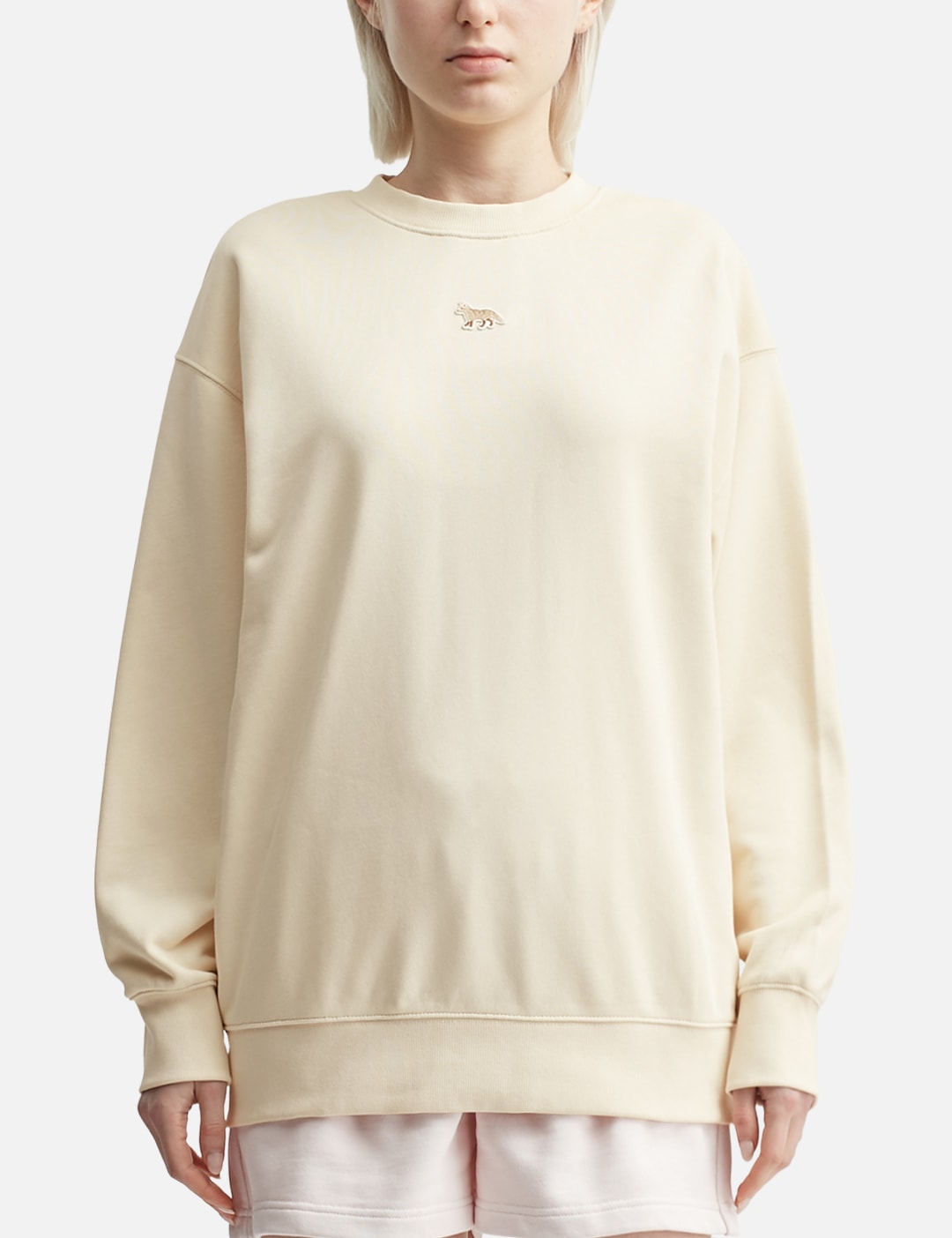 Baby Fox Patch Oversize Sweatshirt view 6