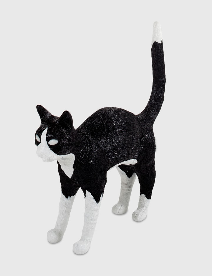 Jobby the Cat Lamp – Black/White Placeholder Image