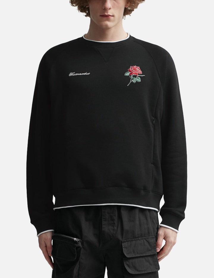 Seam Pocket Crewneck Sweatshirt Placeholder Image