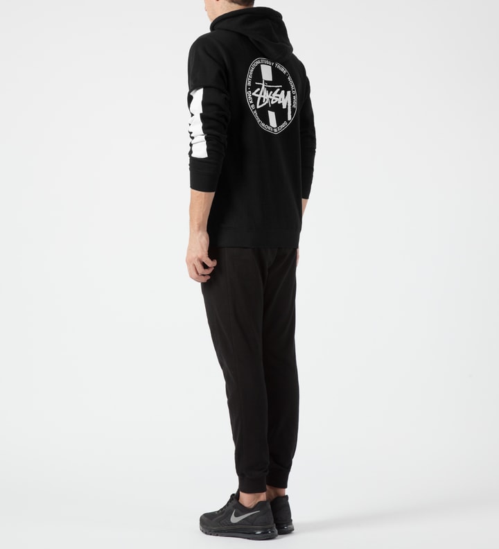 Black Worldwide Dot Hoodie Placeholder Image