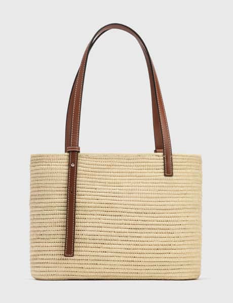 Hereu Alqueria Straw Tote Bag - Neutrals