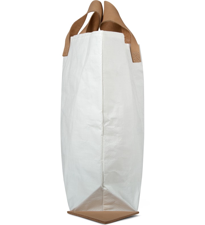White Vinyl Tote Bag Placeholder Image