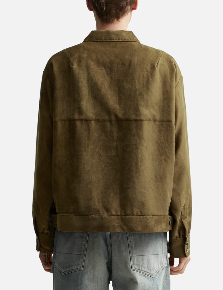 VEGAN SUEDE SHIRT JACKET Placeholder Image