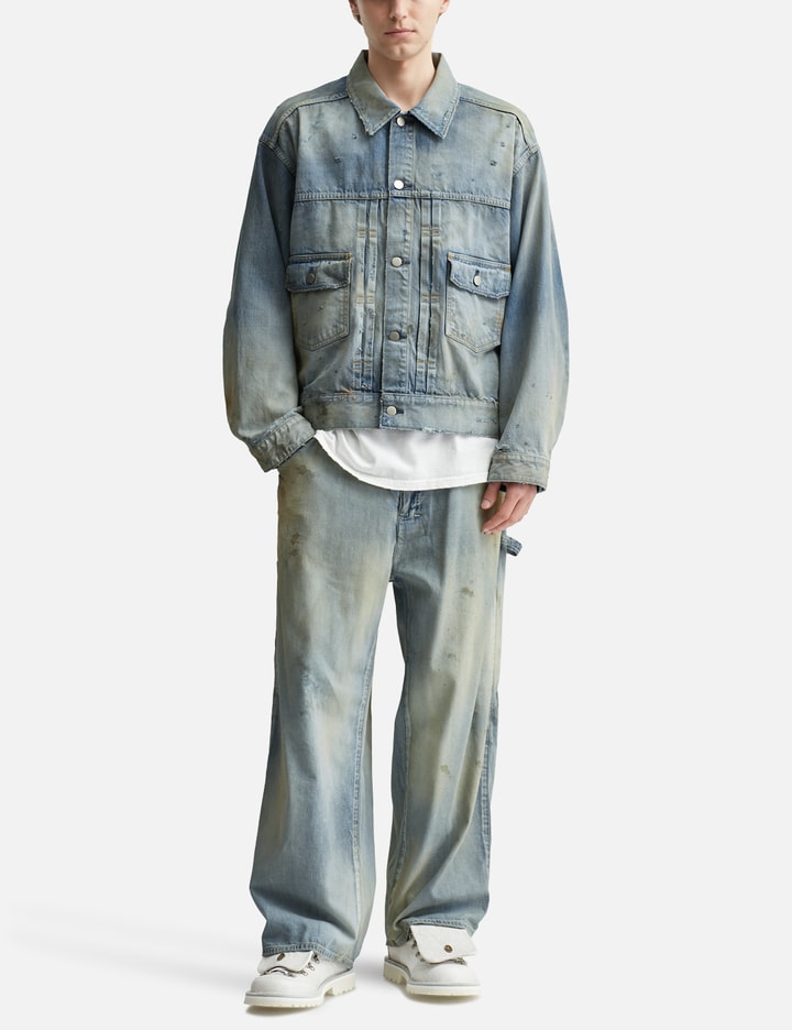 DAMAGE DENIM JACKET TYPE-2 Placeholder Image