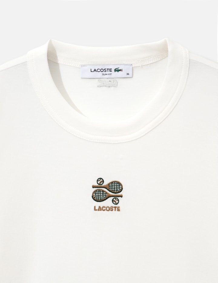 Lacoste Embroidery Accent Jersey T-Shirt