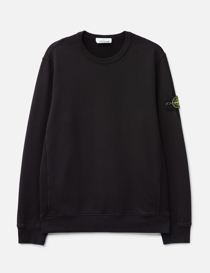 Brushed Organic Cotton Fleece Sweatshirt With Ribbed Insert Placeholder Image