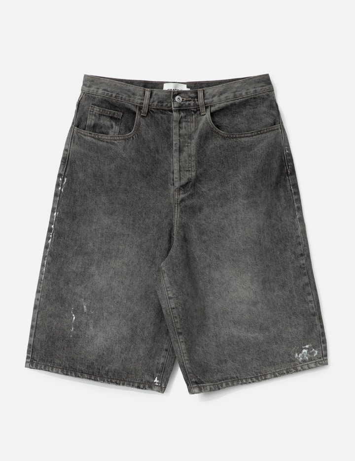 Vintage Black Baggy Shorts Placeholder Image