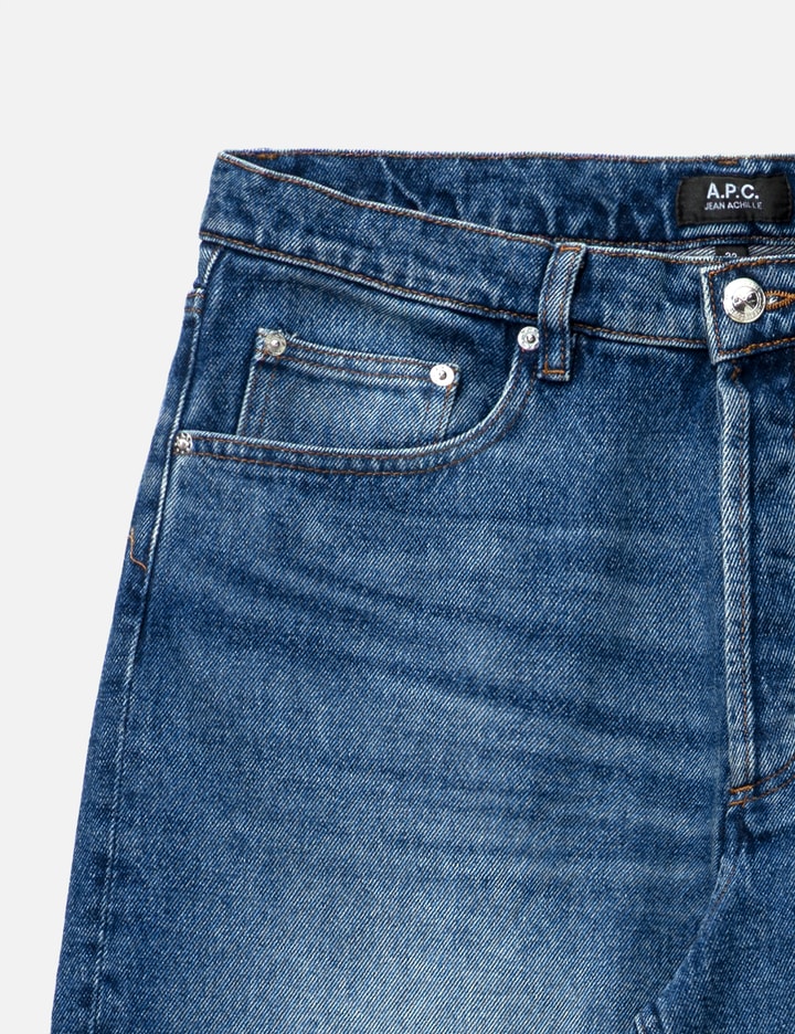 Apc A.p.c. Mens Achille Straight-leg Stonewashed Jeans In Blue