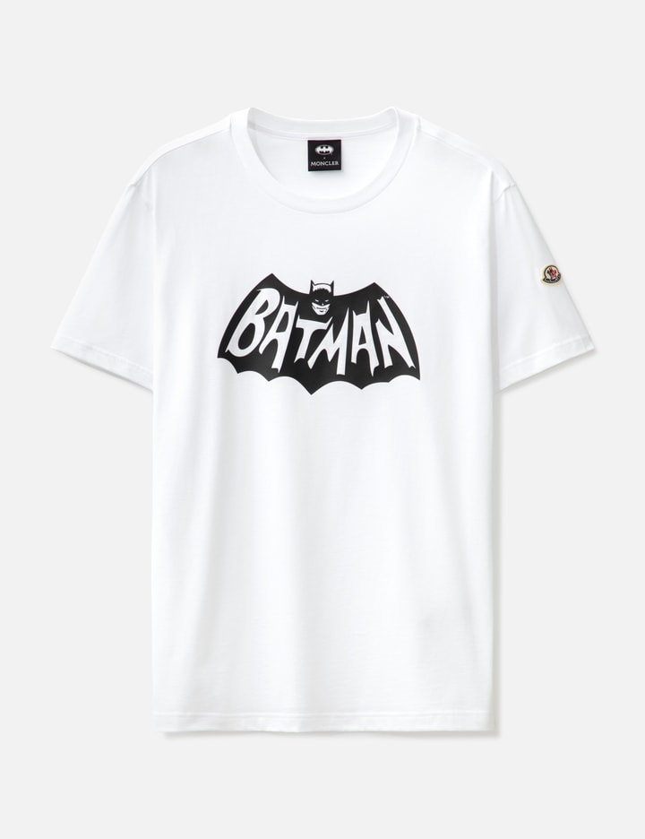 Moncler Batman Cotton Jersey T-shirt In White