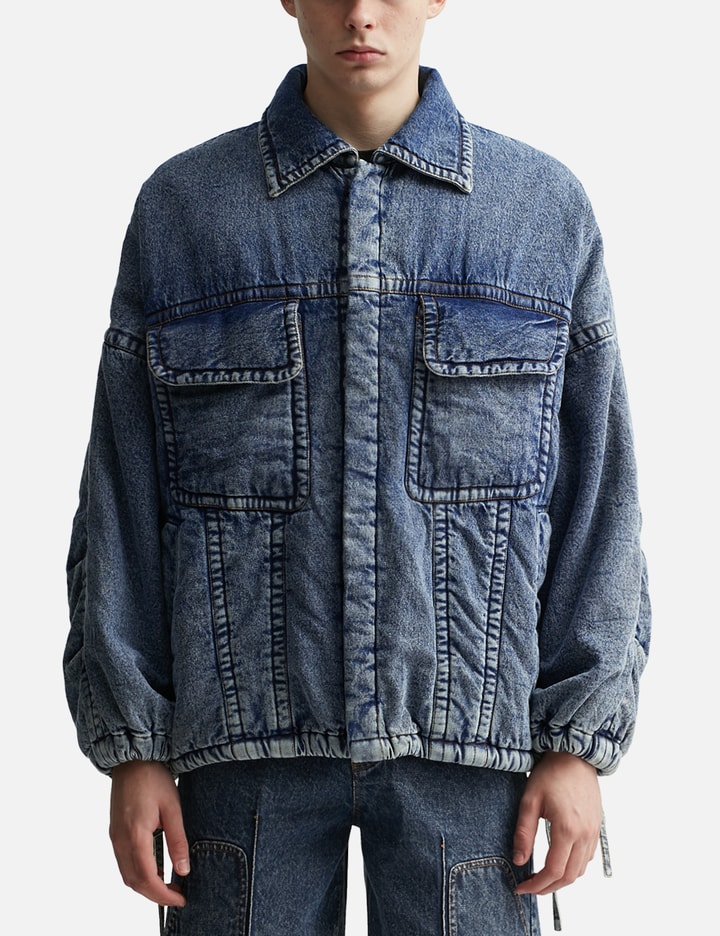 PADDED DENIM JACKET Placeholder Image