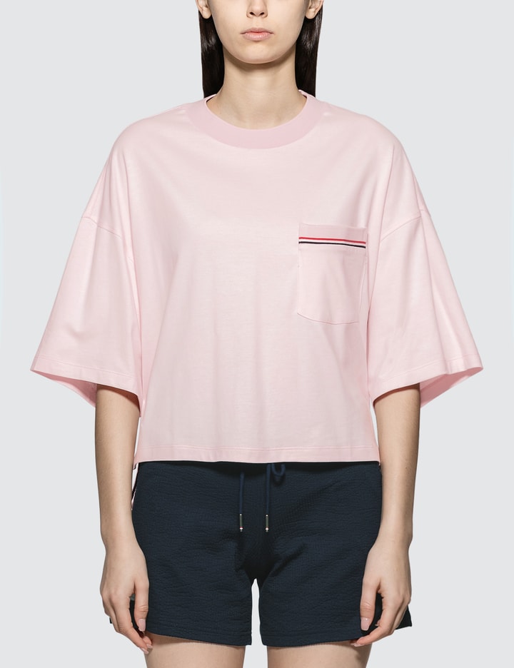 Oversized Pocket Tee In Medium Weight Jersey Placeholder Image