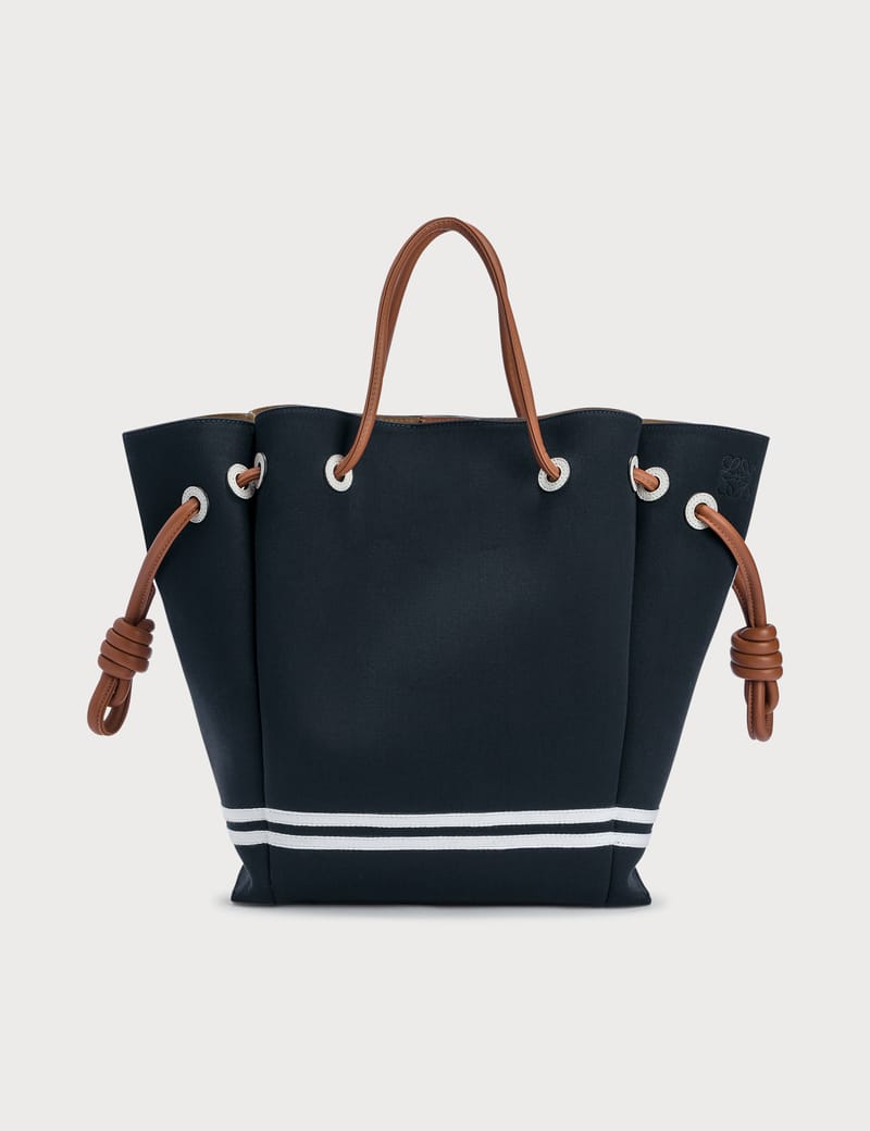 loewe flamenco knot tote bag
