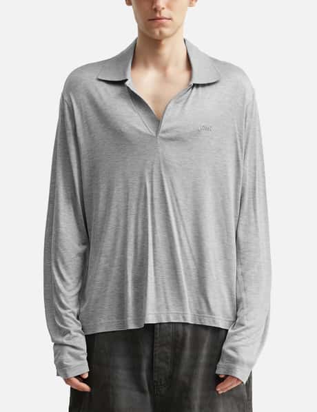 Long Sleeve Polo Shirt view 11