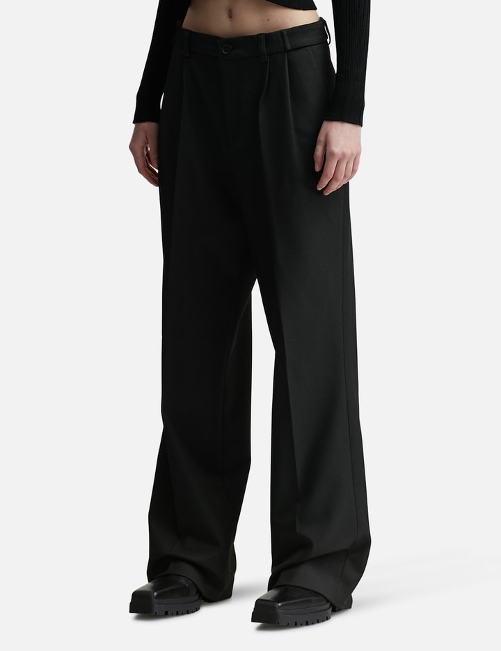 Shop Misbhv Oversized Tailored Trousers In Black
