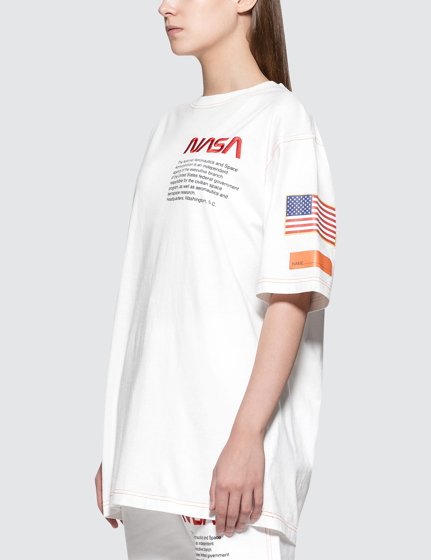 HERON PRESTON® - Nasa Jersey Short Sleeve T-Shirt | HBX - Globally