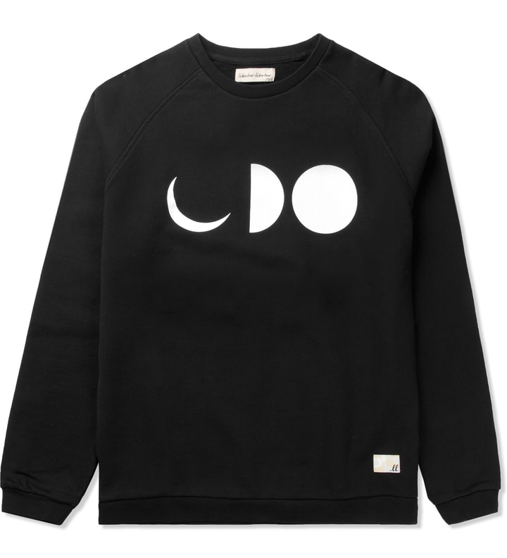 Black/White Grill Half-Moon Sweatshirt Placeholder Image
