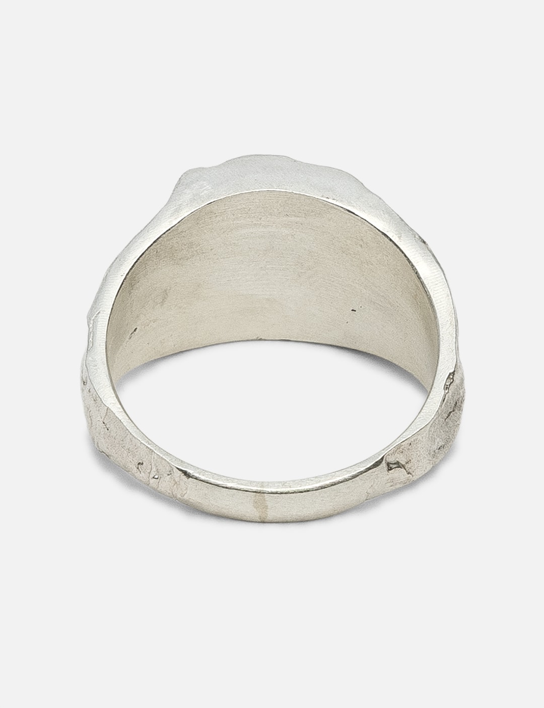 Matte Pinky Ring With Black Swarovski view 7