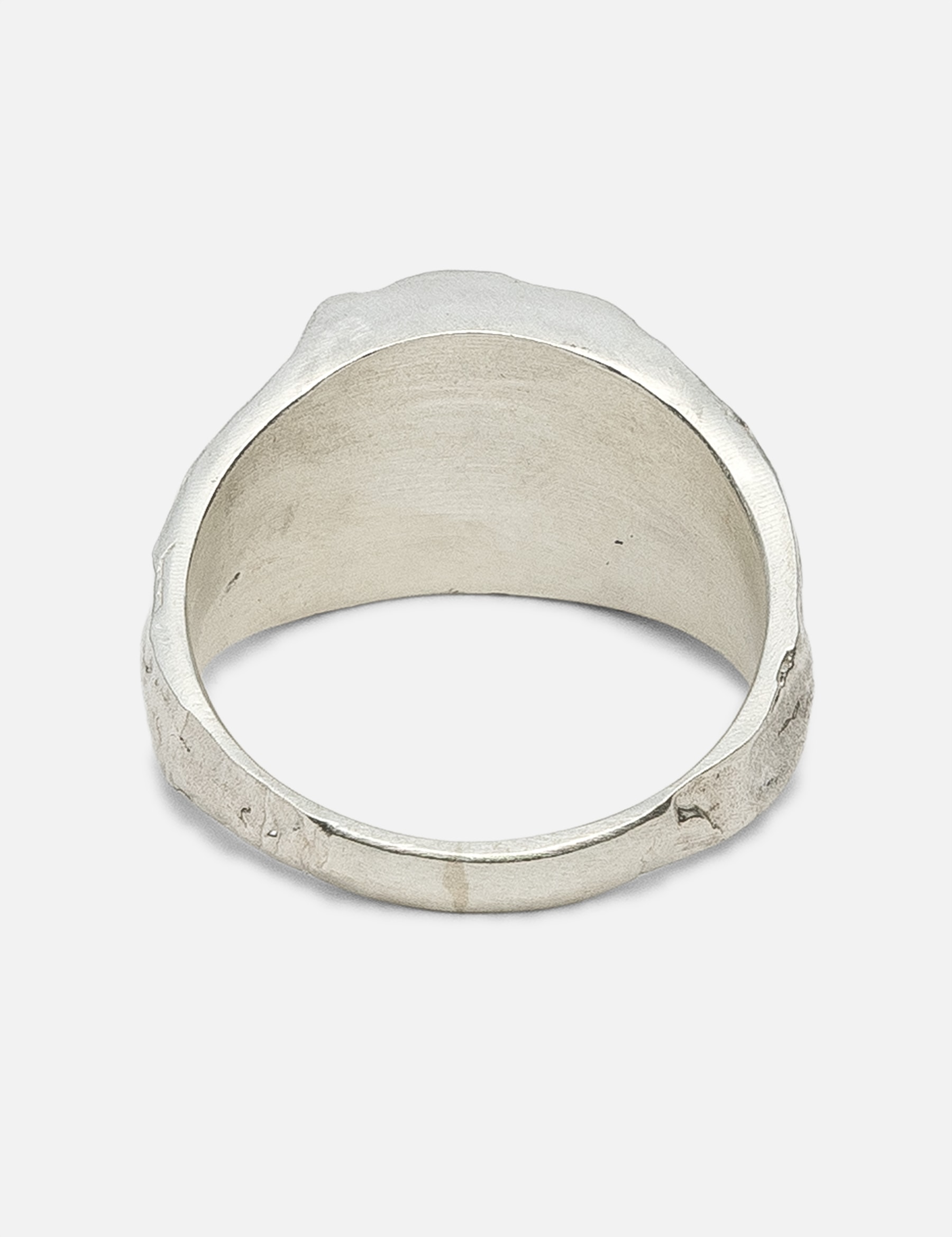 Matte Pinky Ring With Black Swarovski view 11