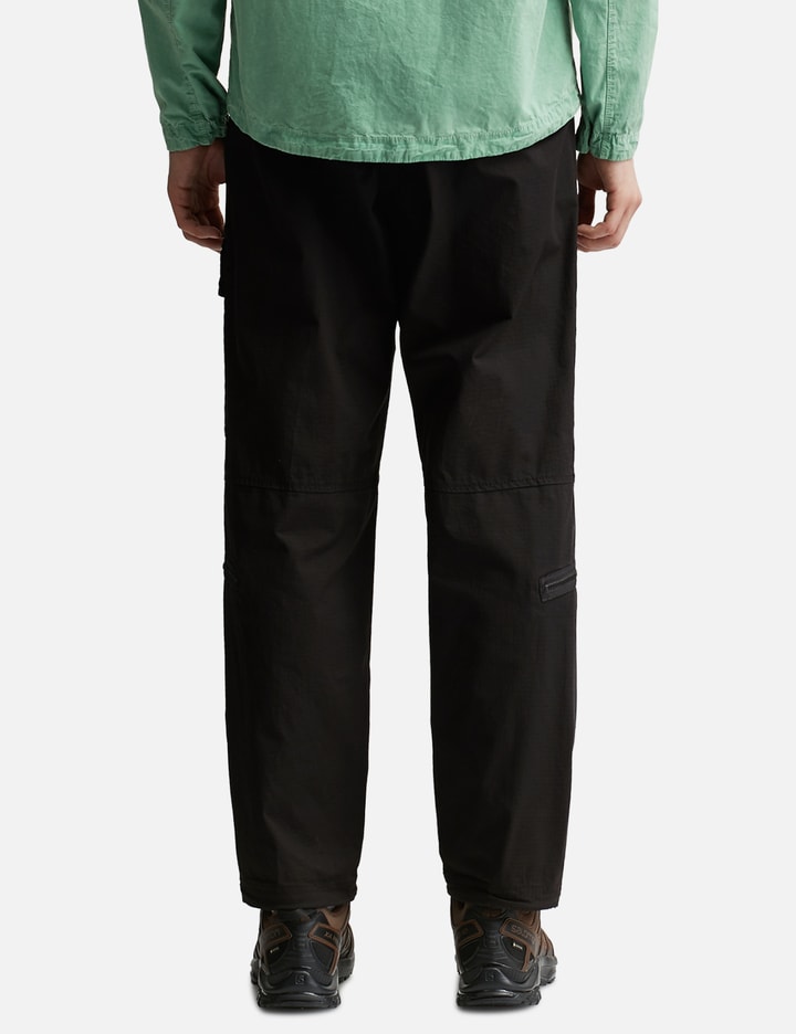 Shop Stone Island Loose Fit Cargo Pants In Black