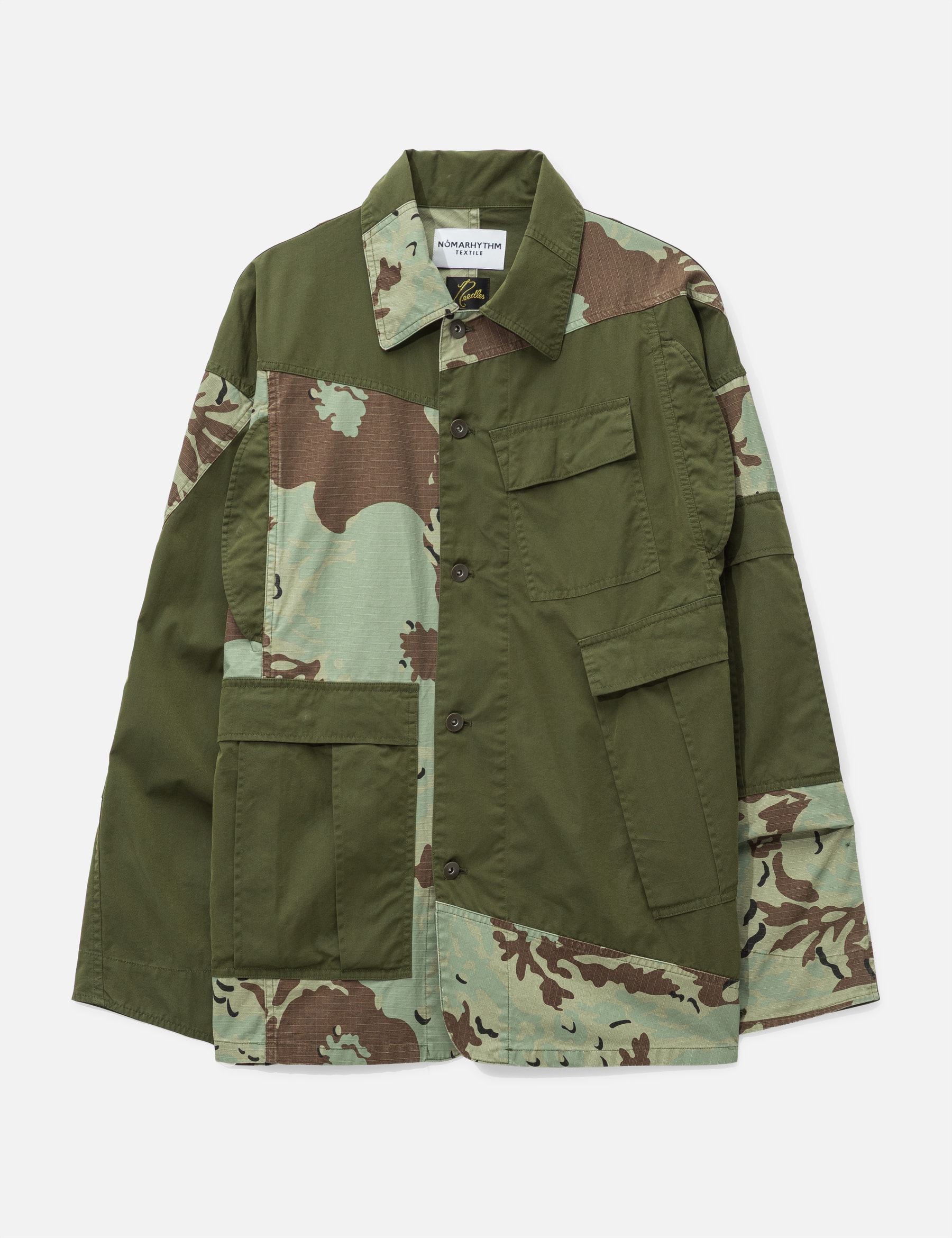 NÒMARHYTHM TEXTILE X Needles Rebuild Coverall Jacket view 16