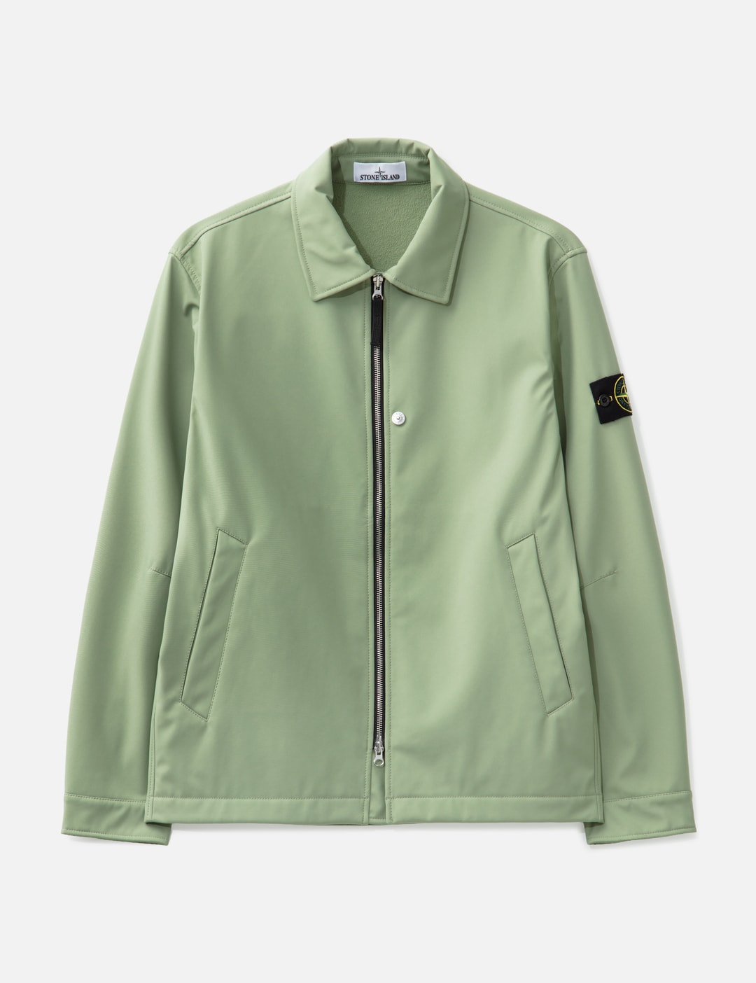 Stone Island Skin Touch Nylon-TC Hooded Blouson HBX