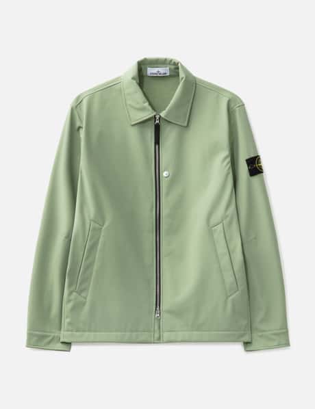Stone Island Soft Shell-R_E.DYE® Light Shirt Jacket