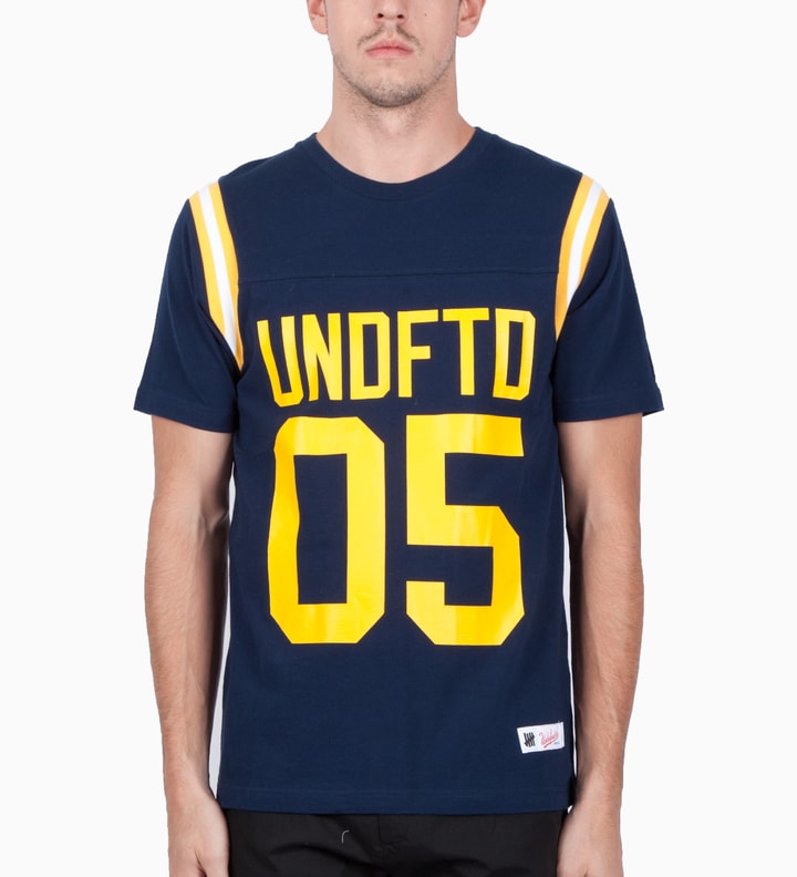 Navy Gridiron T-Shirt Placeholder Image