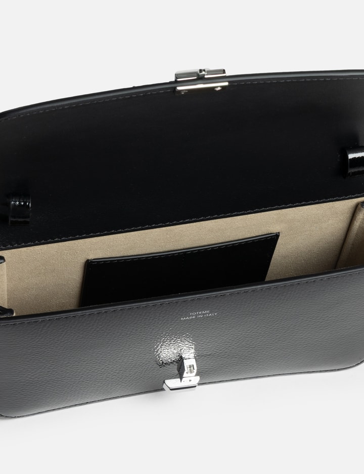 TOTEME T-Lock Grained-Patent Crossbody