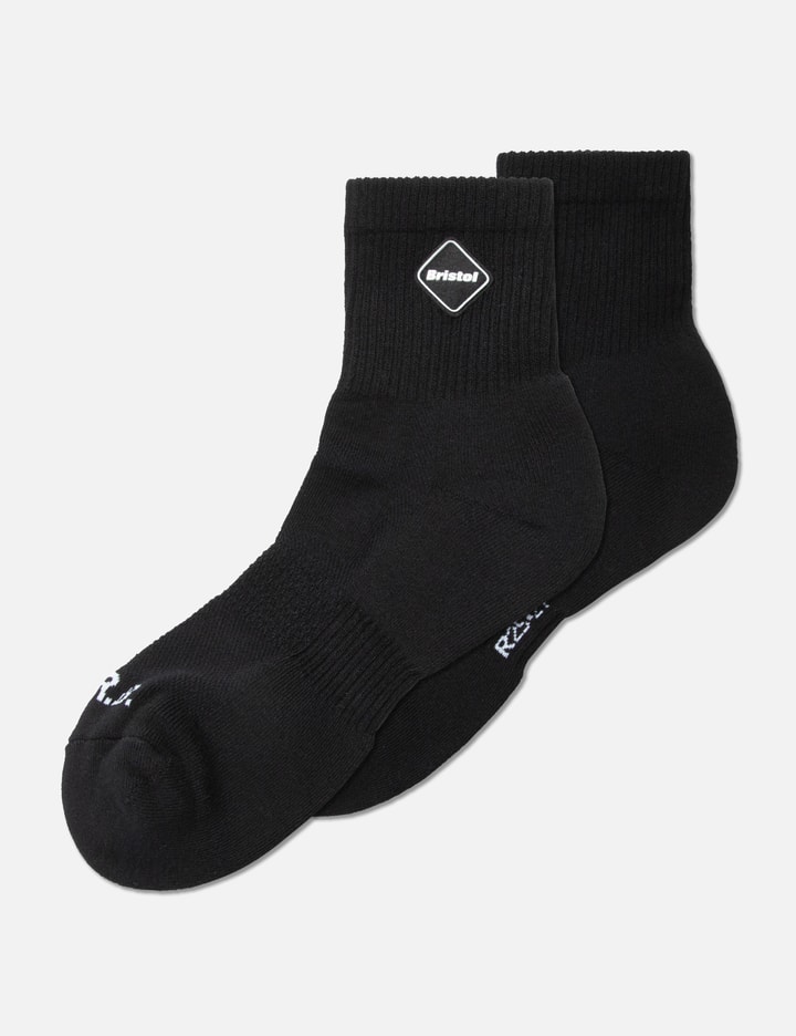 F.c. Real Bristol Short Socks In Black