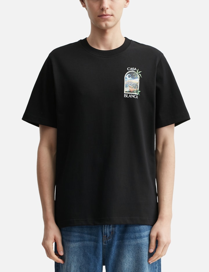 LA Night Printed T-shirt Placeholder Image