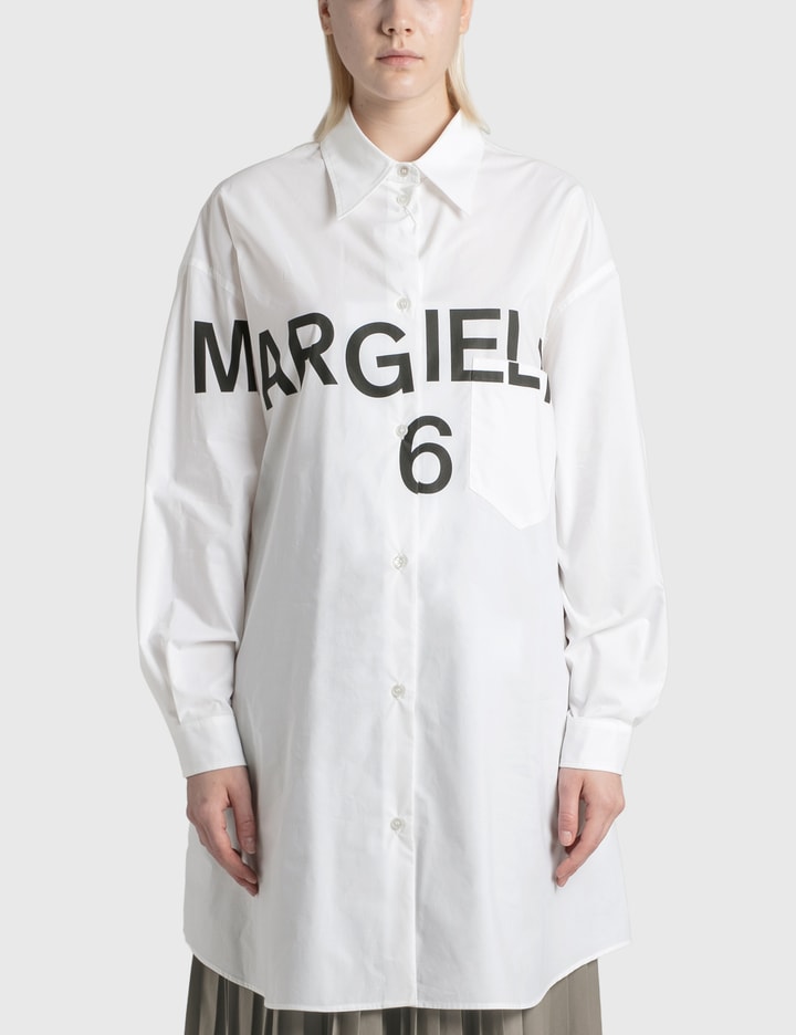 mm6 maison margiela shirt dress $775 MM6 Maison Margiela Women's White Wool Blend Shirt Dress Size IT40/US4
