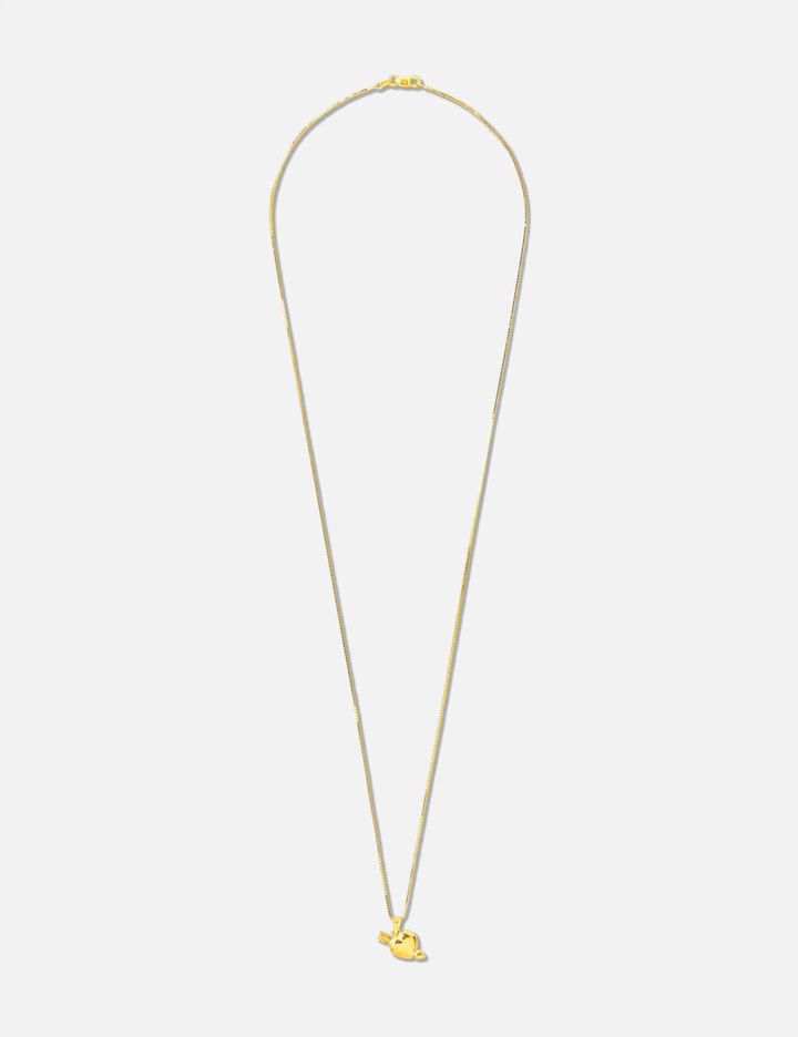 Supreme Gold Heart & Arrow Pendant