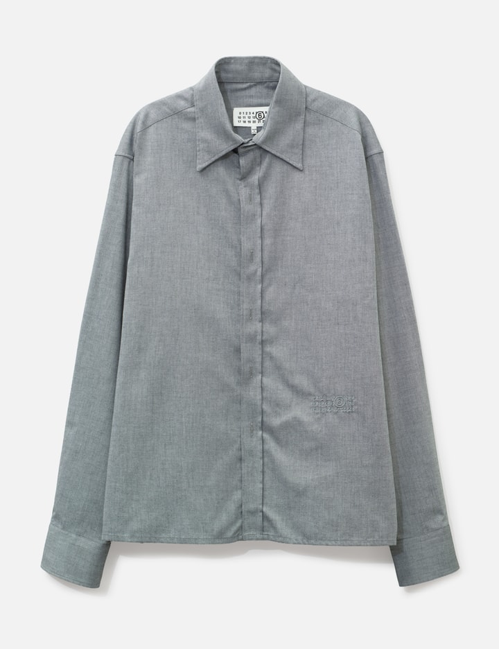 MM6 Maison Margiela Zip-Fastening Cotton Shirt Jacket