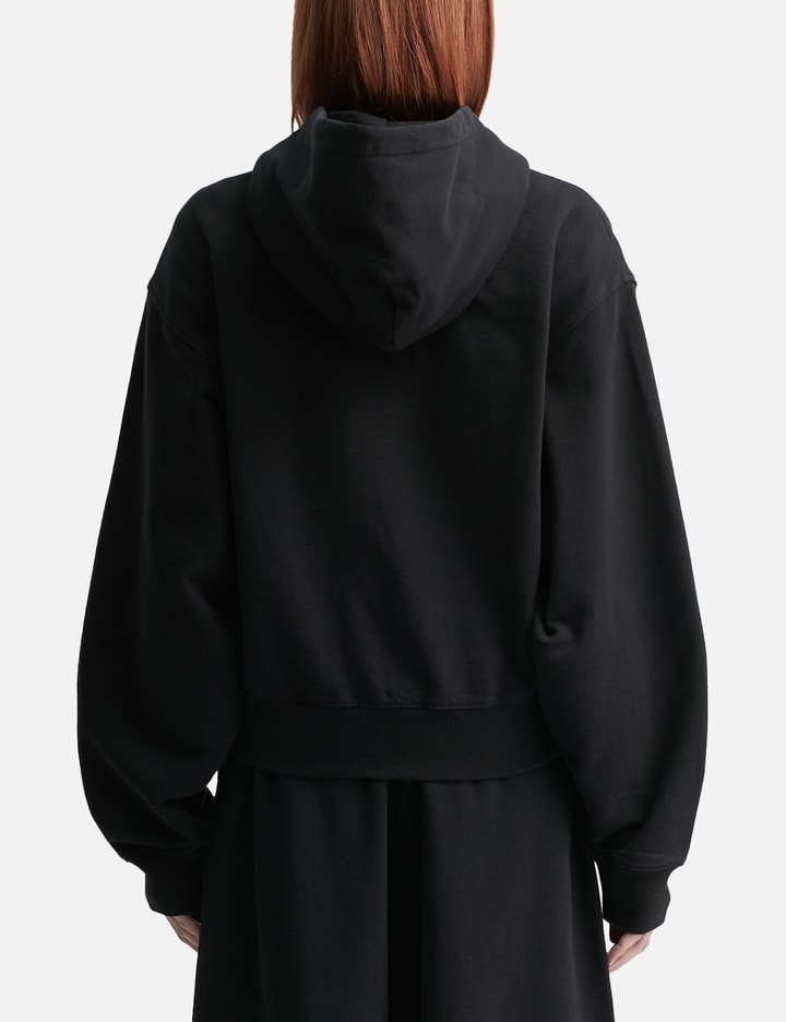 Cotton Terry Hoodie with Crystal Hotfix Drawcord Placeholder Image
