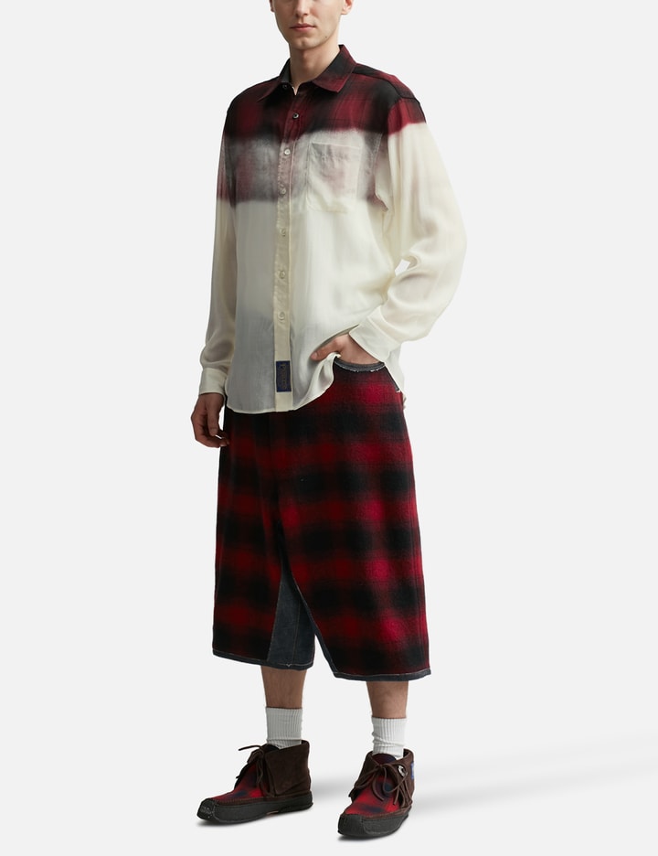 Pendleton Flannel Denim Shorts Placeholder Image