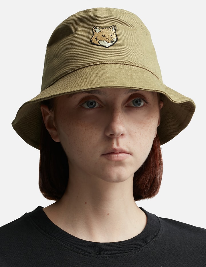 Bold Fox Head Bucket Hat Placeholder Image