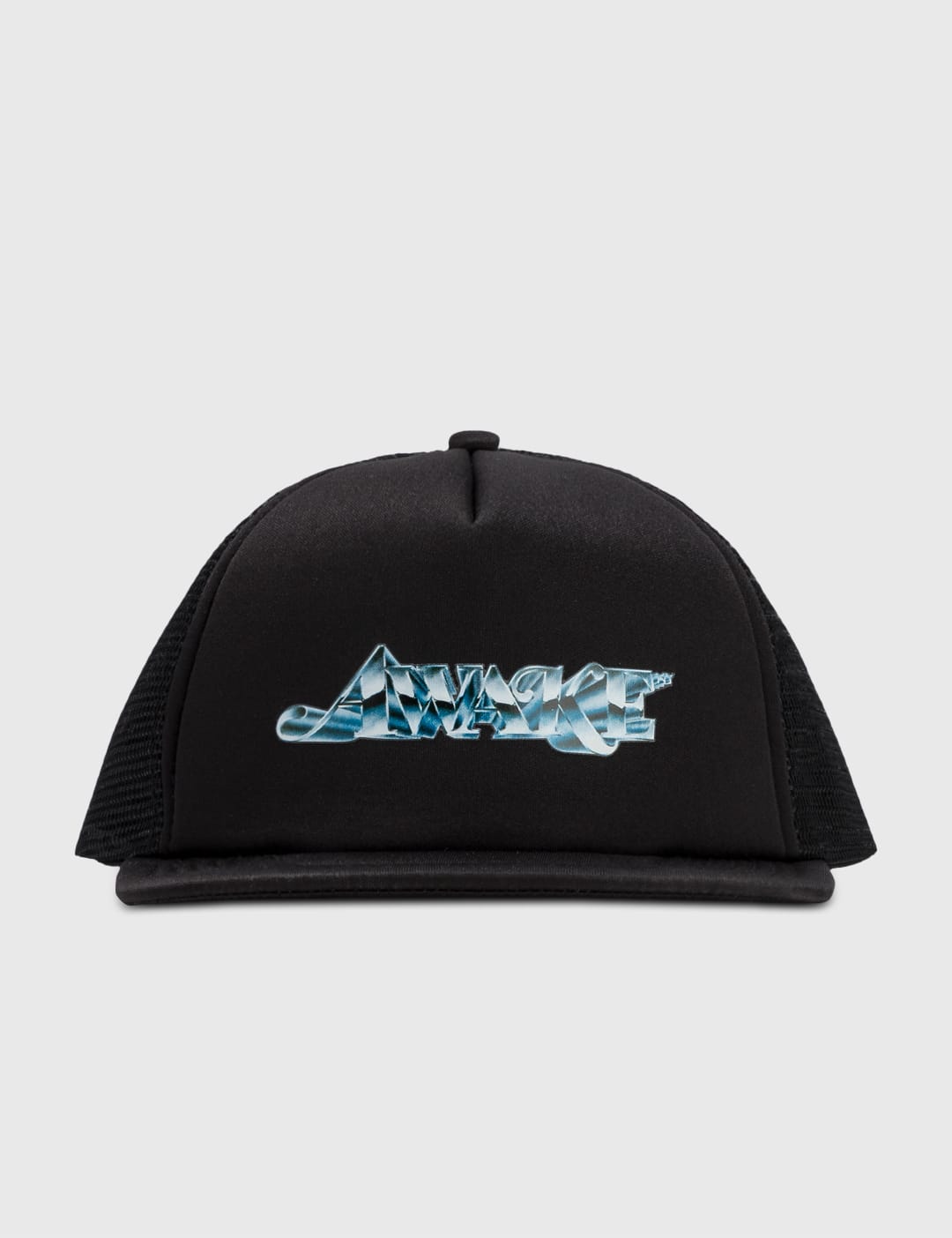 Mens Accessories Hats AWAKE NY Synthetic Chrome Logo Trucker Cap in Blue for Men 