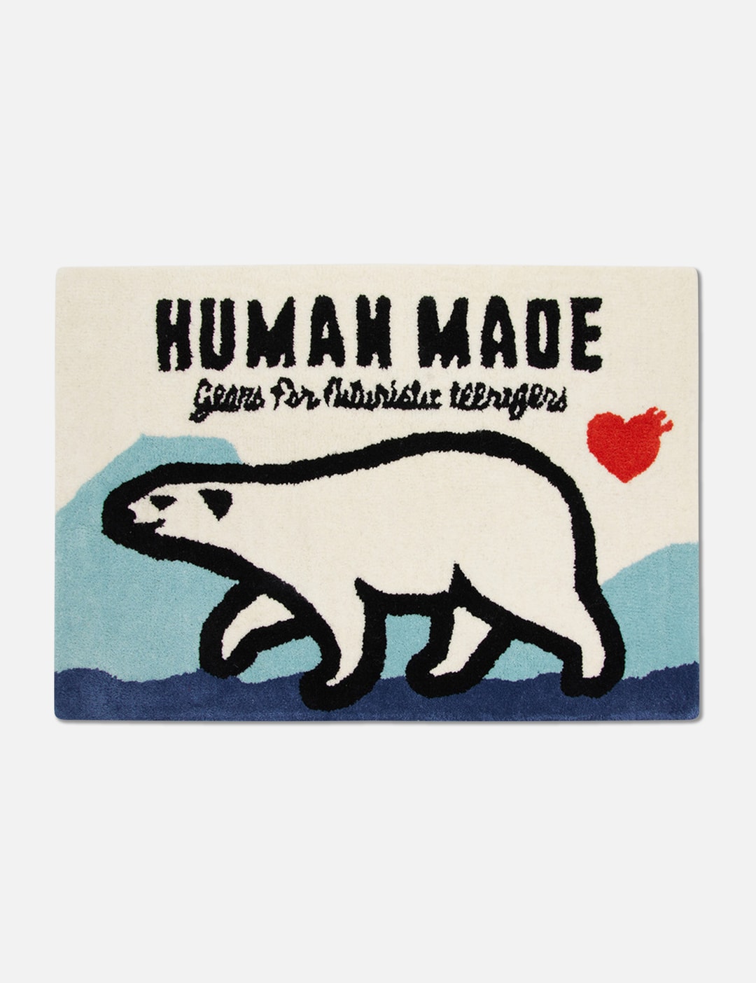 Human Made Polar Bear Rug Nigo Size Small