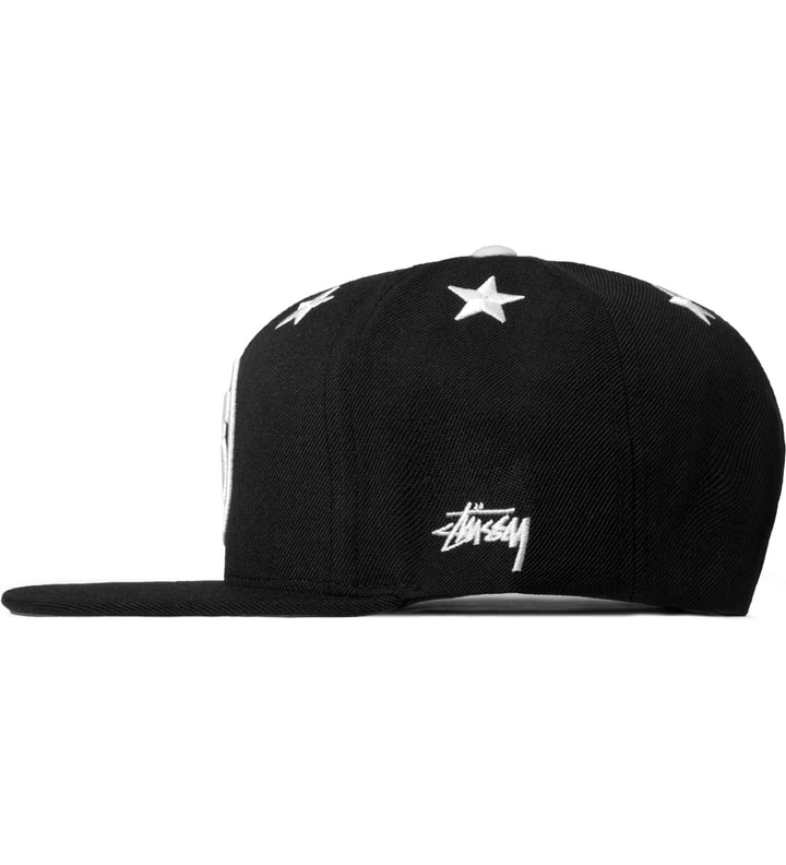 Black 6 Stars Starter Snapback Cap Placeholder Image