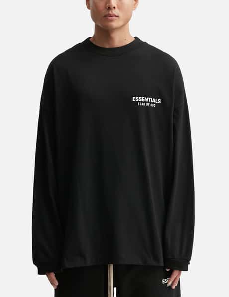 Fear of God Essentials - JERSEY LONG SLEEVE T-SHIRT | HBX - ハイプ 